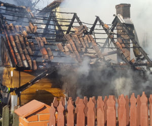 Białystok. Pożar na ul. Boboli 20.10.2019