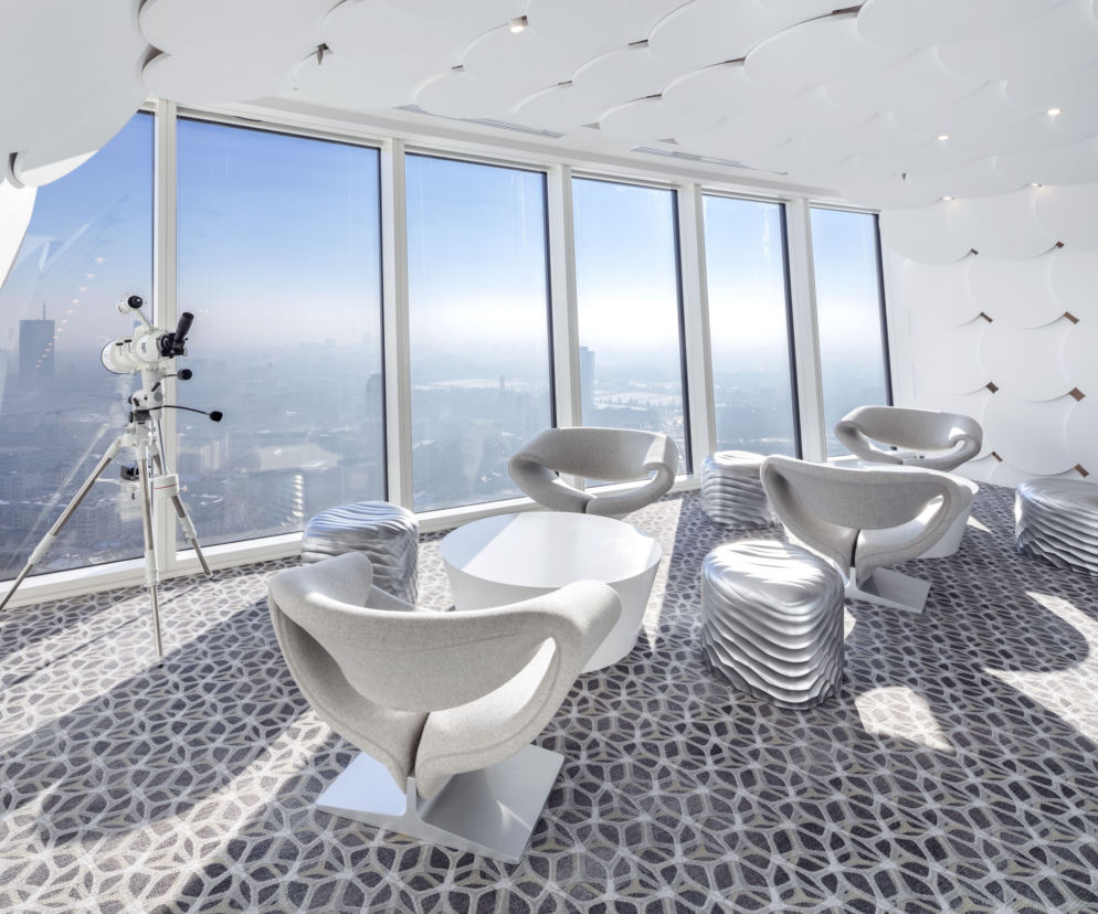 biuro ghelamco w Warsaw Spire
