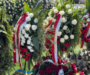 Tak wygląda grób Łukasza Litewki dzień po pogrzebie. Widok rozdziera serce