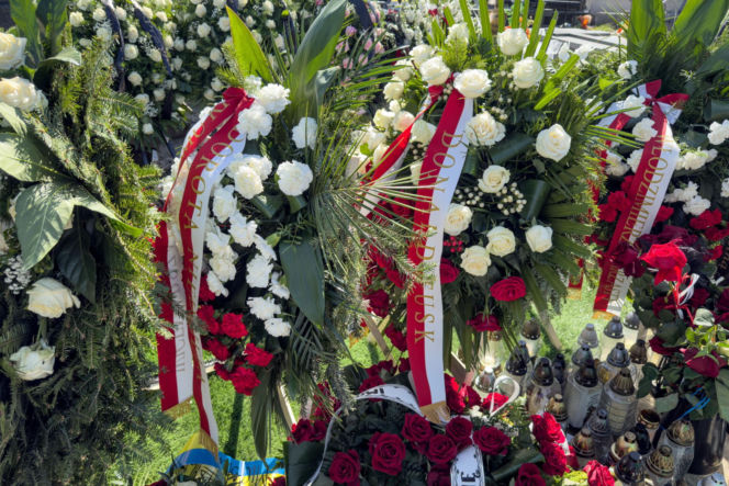 Tak wygląda grób Łukasza Litewki dzień po pogrzebie. Widok rozdziera serce