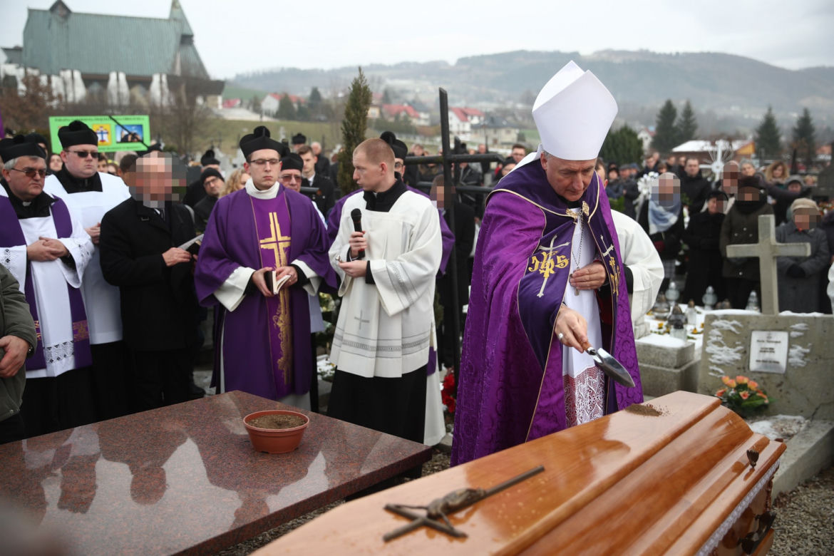 Ostatnie pożegnanie księdza Piotra Pławeckiego