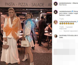 Siostry Bohosiewicz zadały szyku. Zaprojektowały strój z worków na śmieci. 
