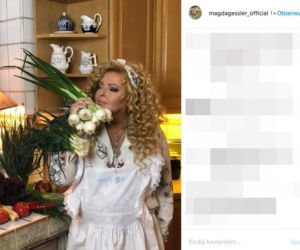 Magda Gessler trzyma się dzięki witaminom 