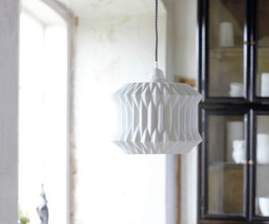 Klosz lampa origami