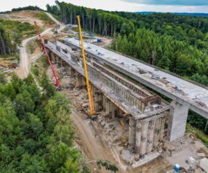 Budowa drogi S19. Najwyższa estakada w Polsce