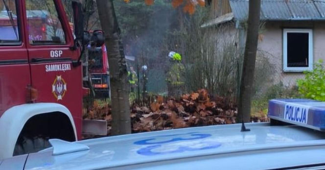 Tragiczny pożar, nie żyją dwie osoby. W domu mieszkali bracia