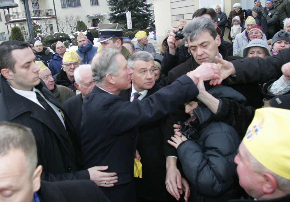 Książę Karol w Polsce