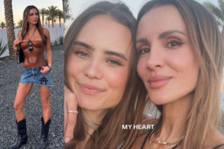 Sara Boruc z córką na Coachelli. Trudno rozróżnić, która jest starsza!