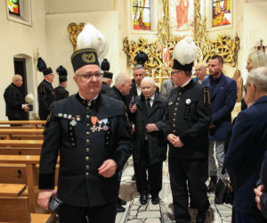 Jarosław Kaczyński na otwarciu wystawy pt. „Katyń 1940 - Smoleńsk 2010. Anatomia kłamstwa” w Muzeum Miejskim w Jastrzębiu-Zdroju