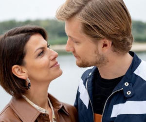 M jak miłość. Łukasz (Jakub Józefowicz), Patrycja Argasińska (Alżbeta Lenska)