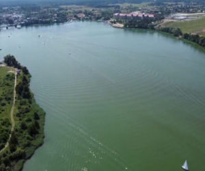 Śmigłowiec spadł do jeziora Tałty