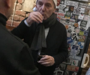 Zbigniew Boniek w knajpie