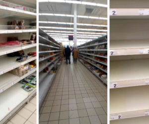 Puste półki w Szczecinie. Ludzie masowo wykupują ryż i makaron!
