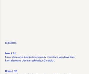 Restauracja Jana Bednarka | Menu