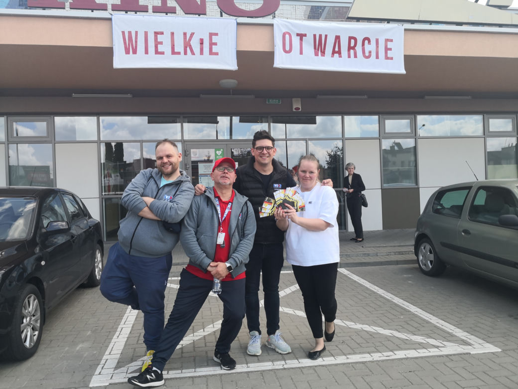 Wielkie Otwarcie VOX FM. Pierwsza zmiana na otwarciu kina LOT w Świdniku