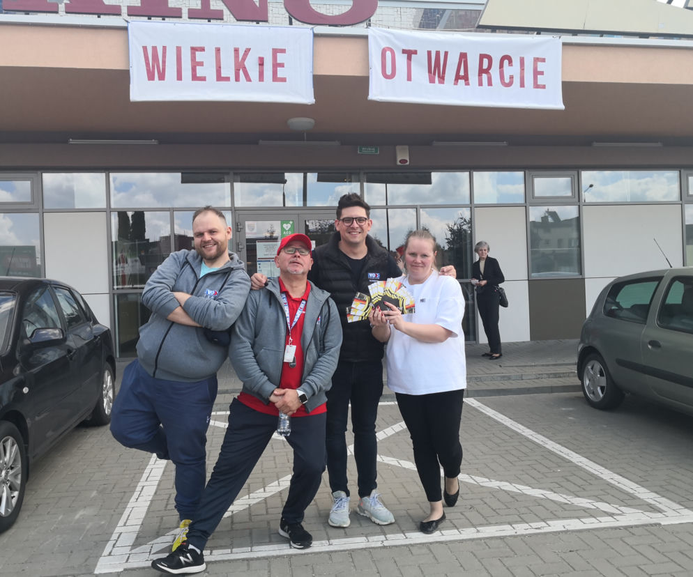 Wielkie Otwarcie VOX FM. Pierwsza zmiana na otwarciu kina LOT w Świdniku