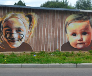 Murale Arkadiusza Andrejkowa