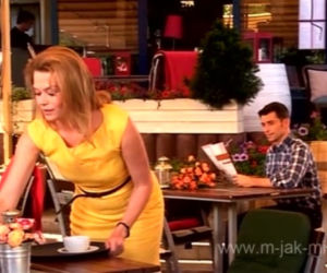 M jak miłość. Marek (Kacper Kuszewski), Anna (Tamara Arciuch)