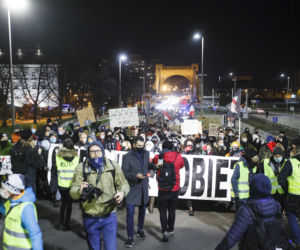 Antyrządowe protesty we Wrocławiu