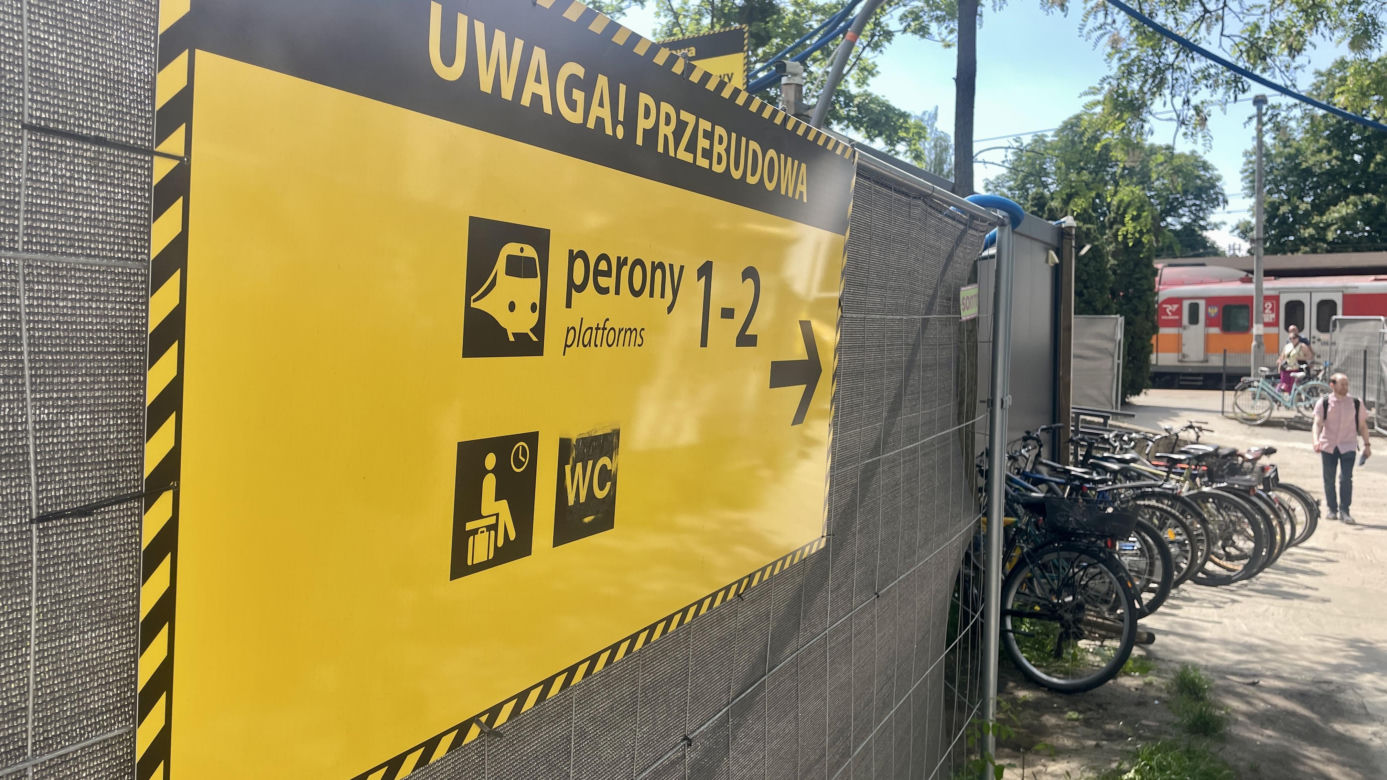 Oława. Remont dworca kolejowego