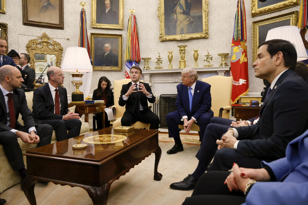Spotkanie Trump - Macron