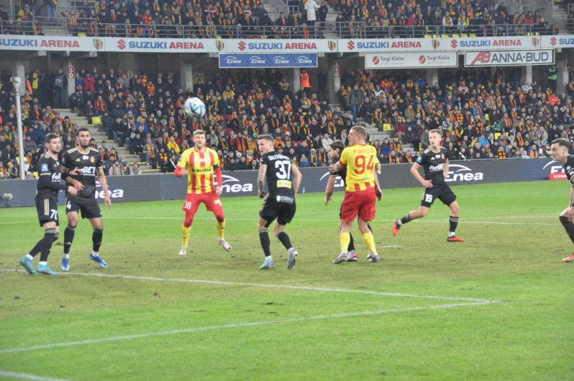 Korona Kielce - ŁKS Łódź w PKO BP Ekstraklasie. Zdjęcia z meczu