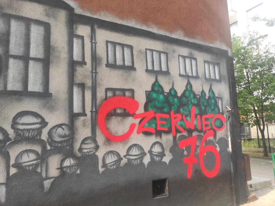 Ściany PSP nr 33 ozdobi mural nawiązujący do radomskiego czerwca 76