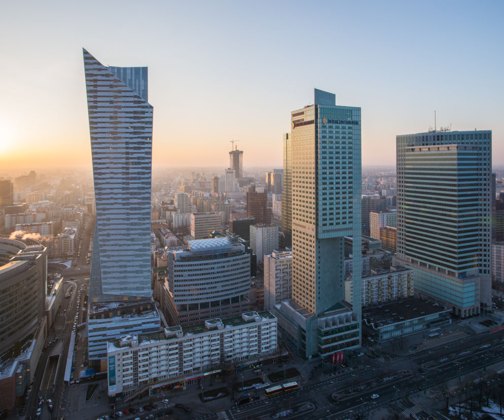 Wieżowce w Warszawie