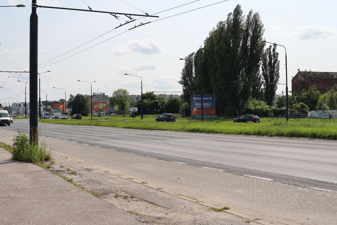 Tak wygląda al. Unii Lubelskiej w Lublinie przed przebudową (pierwsza połowa czerwca 2025)