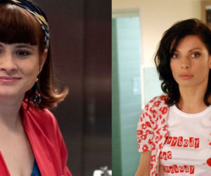 Na dobre i na złe. Halinka (Joanna Jarmołowicz), Mariolka (Agnieszka Dygant)