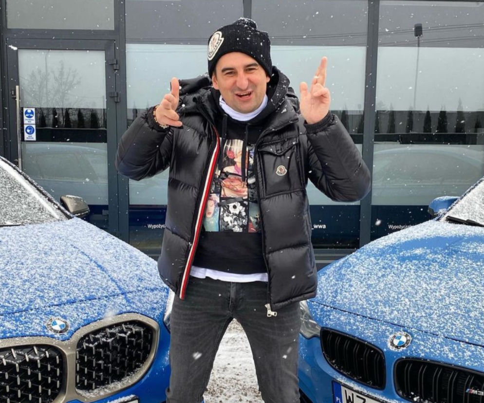 Michał Koterski jeździ autami marki BMW
