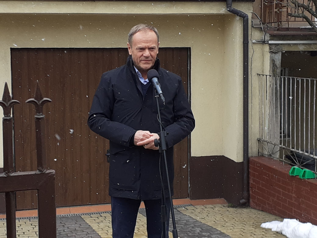 Donald Tusk z wizytą w Starachowicach