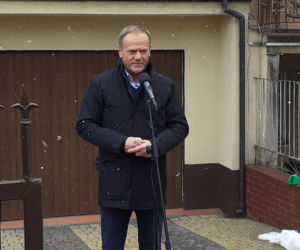 Donald Tusk z wizytą w Starachowicach