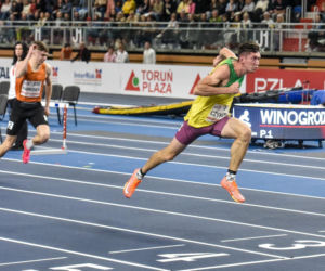 Halowe mistrzostwa Polski w Kujawsko-Pomorskiej Arenie Toruń. Zdjęcia kibiców i zawodników