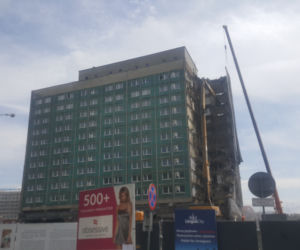 Hotel Silesia w Katowicach. Trwa rozbiórka słunnego obiektu!