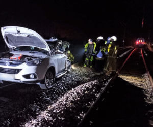 Rudzienice: 61-latce grożą zarzuty za wjechanie na torowisko