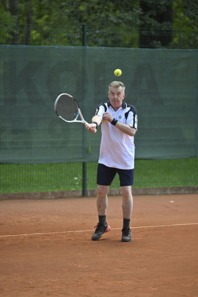 Dariusz Wieczorek zgubił 5 kg na korcie