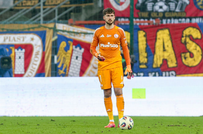 Piast Gliwice - Legia Warszawa, zdjęcia kibiców i zawodników z meczu 18. kolejki PKO BP Ekstraklasy