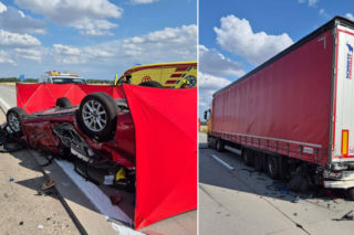 Tragiczny wypadek na A4. Nie żyje kobieta, autostrada zablokowana w kierunku Wrocławia