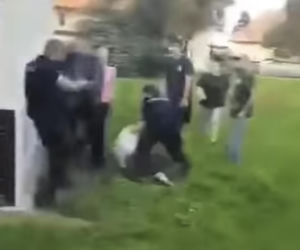 Pobili policjantów w Pastuchowie