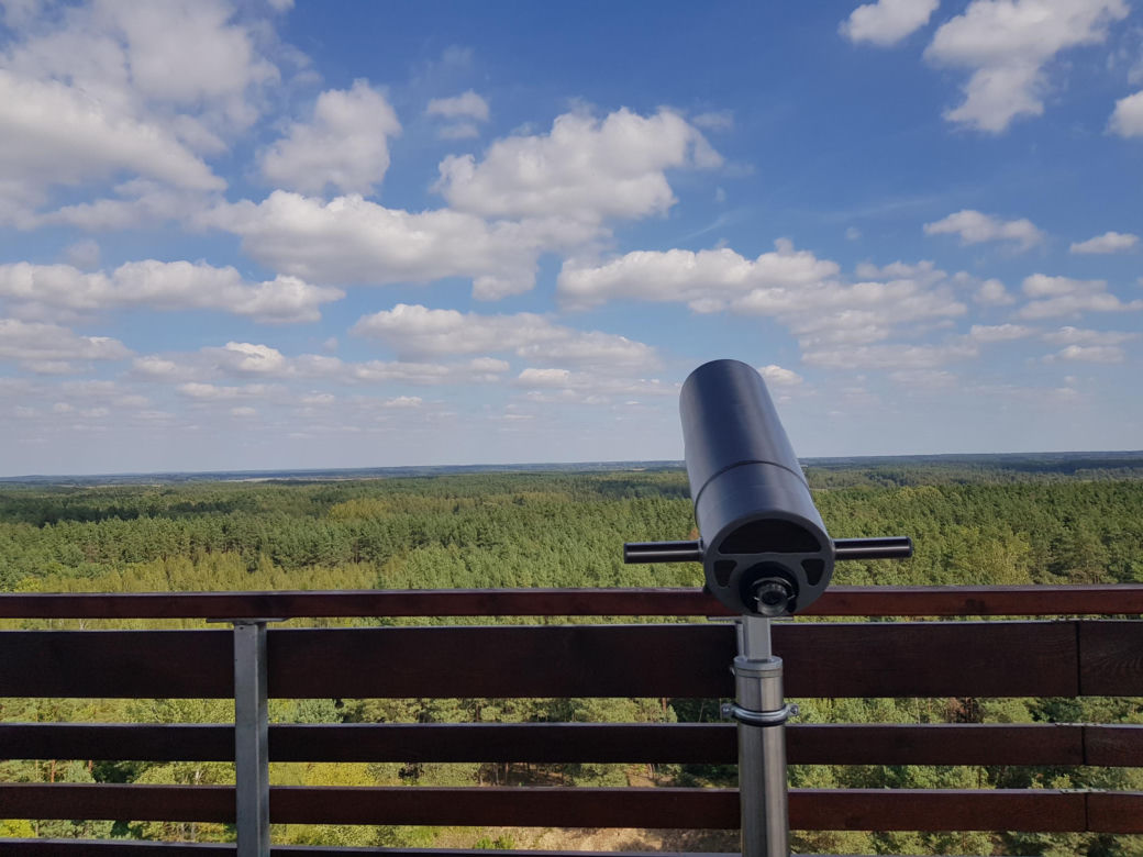 Wieża widokowa w Uhowie. To najwyższa wieża na Podlasiu [ZDJĘCIA]
