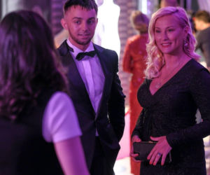 Barwy szczęścia odc. 3284. Justyna (Sylwia Juszczak-Krawczyk), Mirek (Oliwier Kozłowski), Weronika (Maria Świłpa)