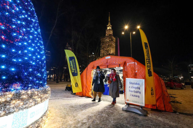 Trzaskowski reaguje na syberyjski mróz w Warszawie. „Nikt nie zostanie bez pomocy”