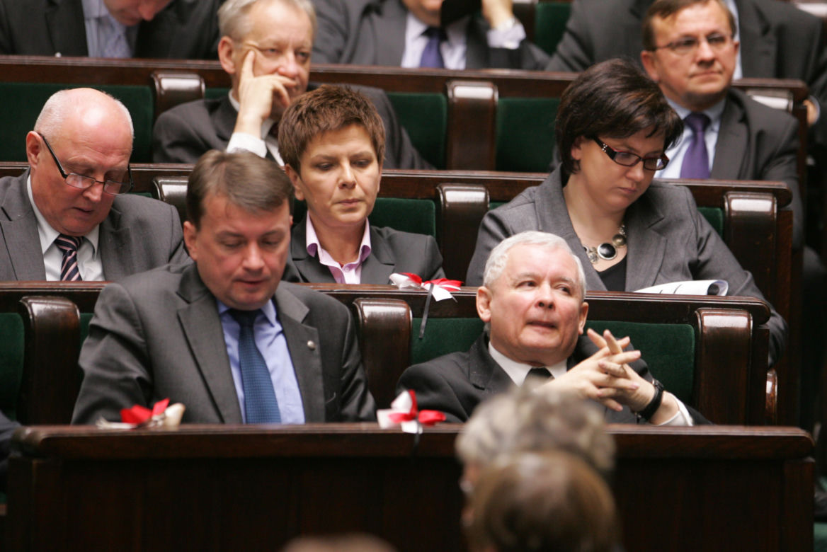 Awantura w Sejmie. Jarosław Kaczyński 