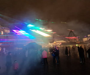 Rzeszów. Pokaz laserowy na Rynku [ZDJĘCIA]