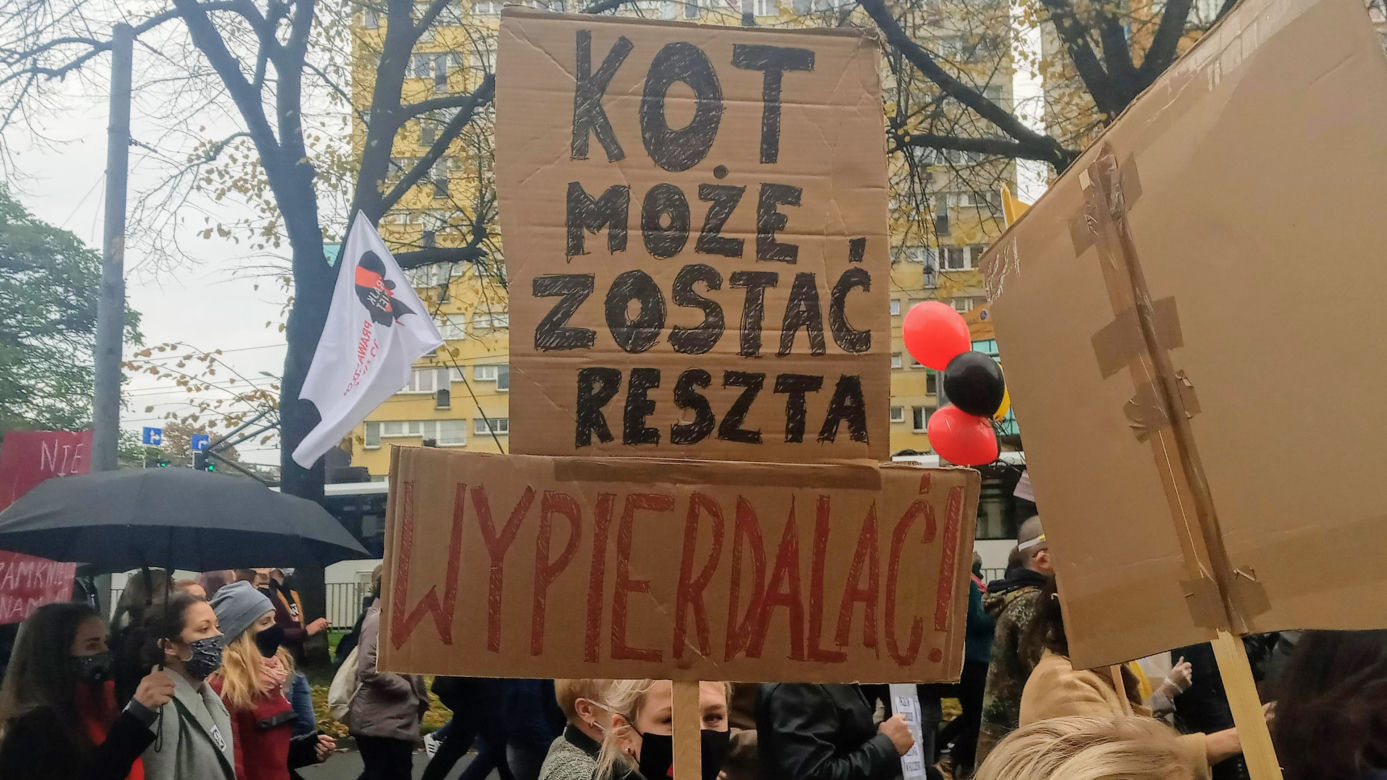 Protest kobiet w Szczecinie - 28.10.2020