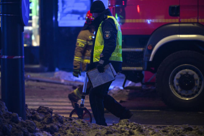 Wypadek na Pradze-Południe (19.01.2026)
