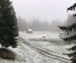 W województwie śląskim spadł pierwszy śnieg! Biały puch pojawił się w Beskidach 