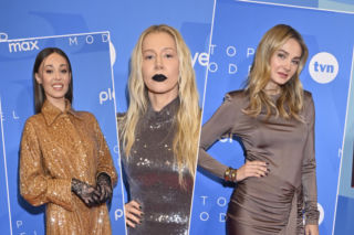 Ależ one skromne! Gwiazdy na finale Top Model zakryte od stóp do głów. Ale w cekinach!