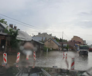 Ulewa w Białymstoku 28.05.2019
